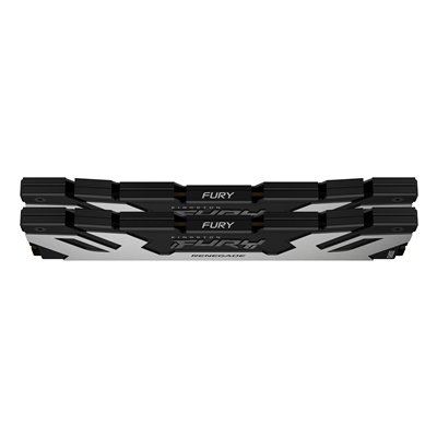 Kingston FURY Renegade KF564C32RSK2-32 32GB System Memory, DDR5, (2x16GB)  DIMM, 288-pin, 6400 MHz / PC5-51200, CL32, 1.4 V, unbuffered, Silver