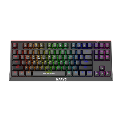 Marvo Scorpion KG953W-UK 80% TKL Bluetooth/Wireless/Wired RGB Mechanical Gaming Keyboard
