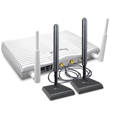 DrayTek V2865LAC-K Vigor 2865Lac Wireless 5 AC Multi-WAN Firewall VDSL/4G LTE Integrated Modem Router with VOIP Functionality
