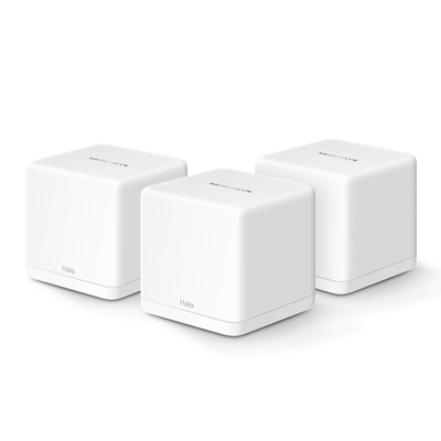 Mercusys Halo H1500X AX1500 Whole Home Mesh Wi-Fi 6 System (3 Pack)