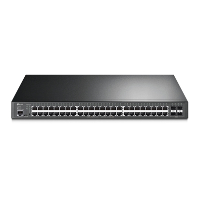 TP-Link JetStream TL-SG3452P 52-Port Metal Gigabit L2+ Managed Switch with 48-Port PoE+ (384W)