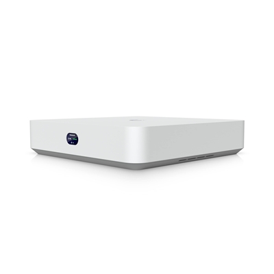 Ubiquiti UniFi Network Video Recorder Instant, Compact UniFi Protect NVR with 3.5" HDD support, featuring an integrated 6-port PoE switch, integrated HDMI View Port, and a capacity for (6) 4K cameras or (15) Full HD cameras