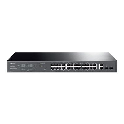 TP-Link TL-SG1428PE 28-Port Metal Gigabit Easy Smart PoE Switch with 24-Port PoE+ (250W)