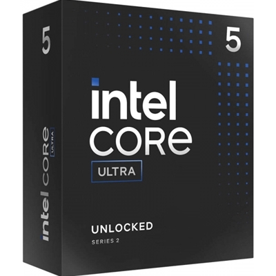 Intel Core Ultra 5 245K 14 Core Processor, 14 Threads, 3.6GHz up to 5.2GHz, LGA 1851 Arrow Lake Processor, 24MB Cache,125w, 159w Maximum Turbo Power,  Arc Xe2 Graphics 64EU, No Cooler