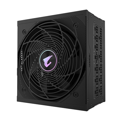 Gigabyte AORUS ELITE 850W PSU - Fully Modular, 80 PLUS Platinum, ATX 3.1, PCIe 5.0 Ready, 12VHPWR, Silent 120mm FDB Fan, 10-Year Warranty