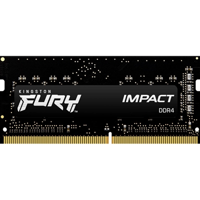 Kingston FURY Impact KF432S20IB/32 32GB (1x 32GB) SODIMM System Memory, 3200MHz, DDR4, CL20, Intel XMP